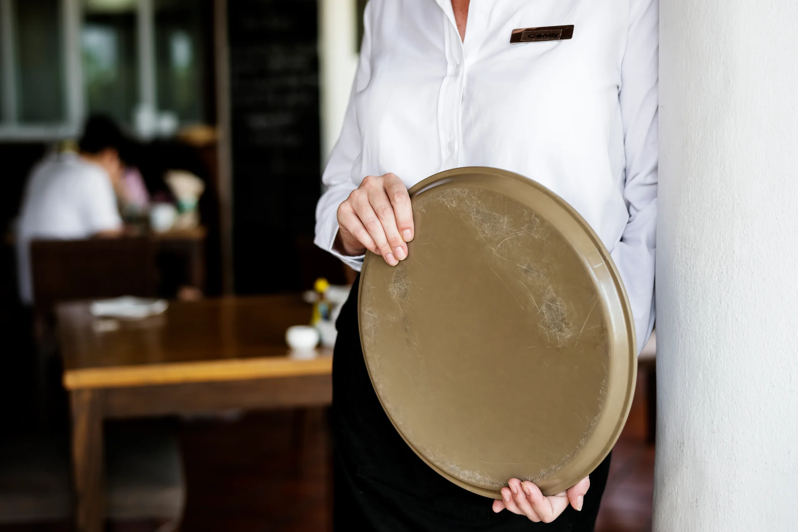 Hotel Boltzmann breakfast service team member at work