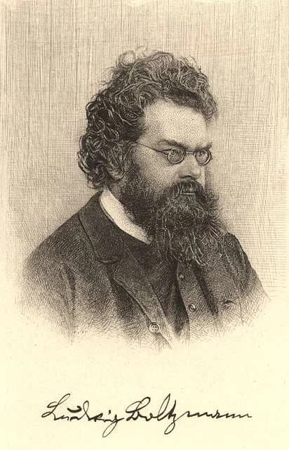 Second portrait of physicist Ludwig Boltzmann
