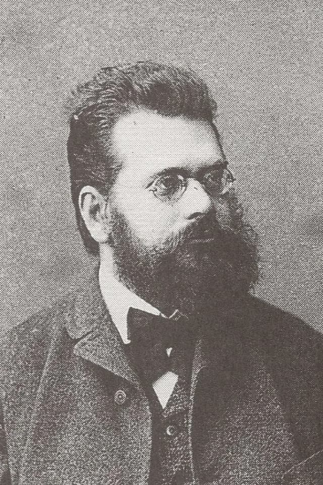 Portrait of physicist Ludwig Boltzmann, the hotel's namesake